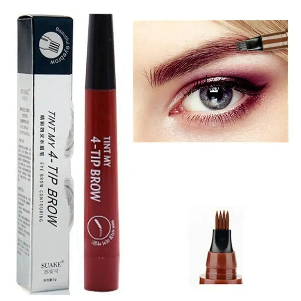 4-Fork Eyebrow Pencil Make-Up